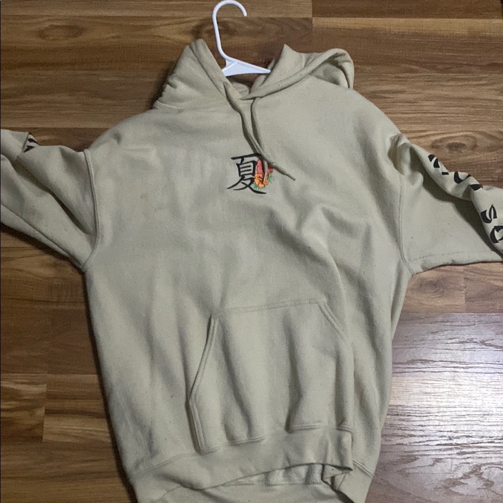 Riot Society Tan Sweatshirt Hoodie